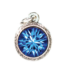 Load image into Gallery viewer, Gold or Silver Crystal Birthstone Charms Multiple Colors

