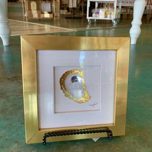 Small Oyster Framed