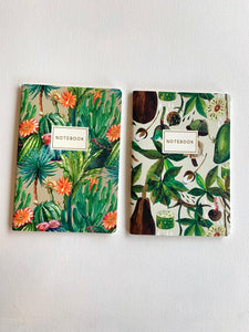 Slim, Nature-Patterned Notebook