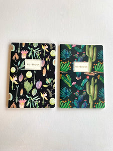 Slim, Nature-Patterned Notebook